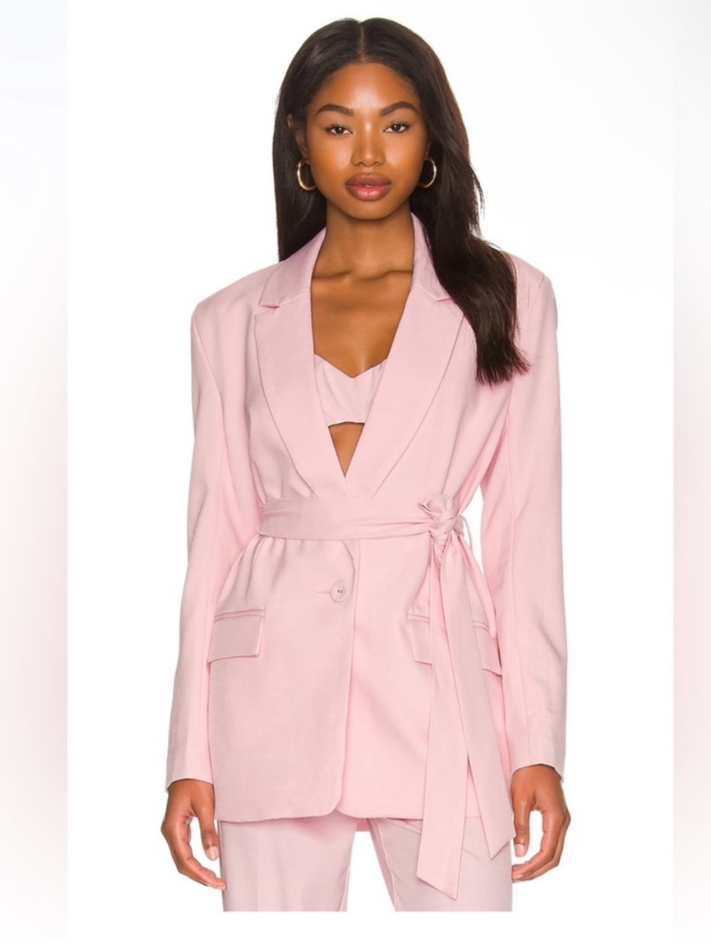 Bardot: Tie belted Blazer